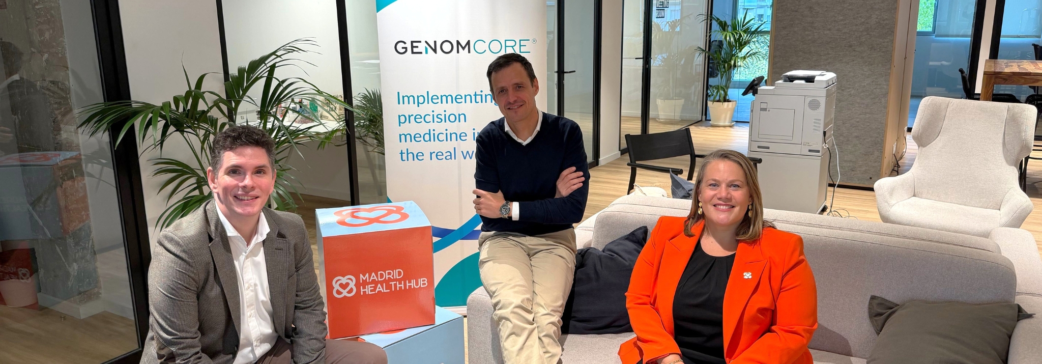 Genomcore reinforces its national leadership with the opening of its new strategic headquarters in Madrid