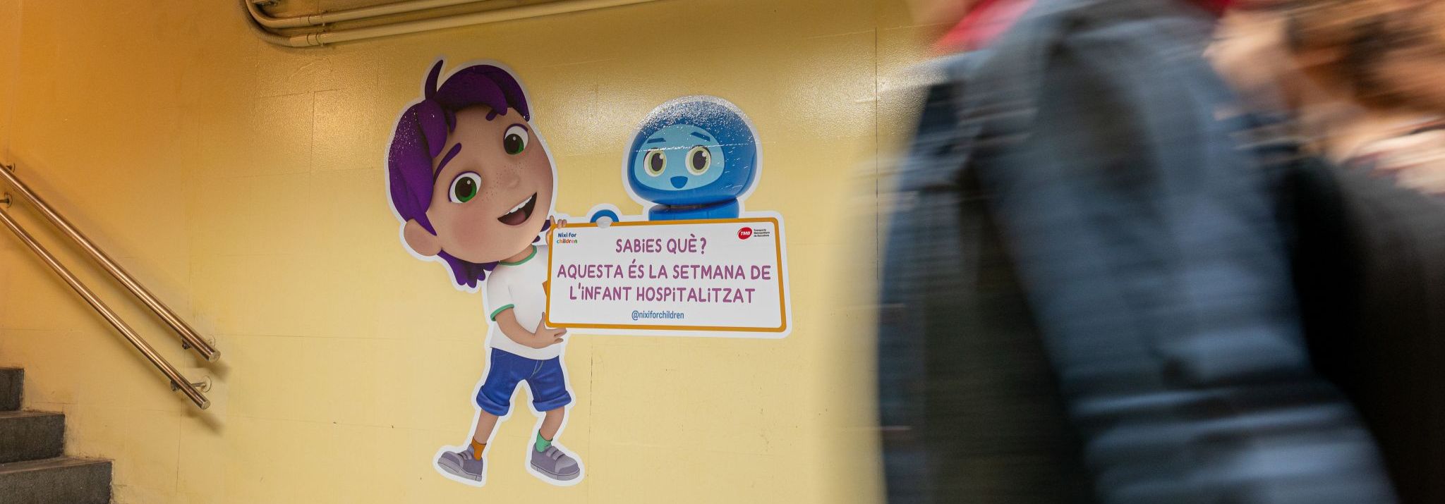  Nixi’s virtual reality project to reduce children’s fear before surgery in Vall d’Hebron is announced at TMB