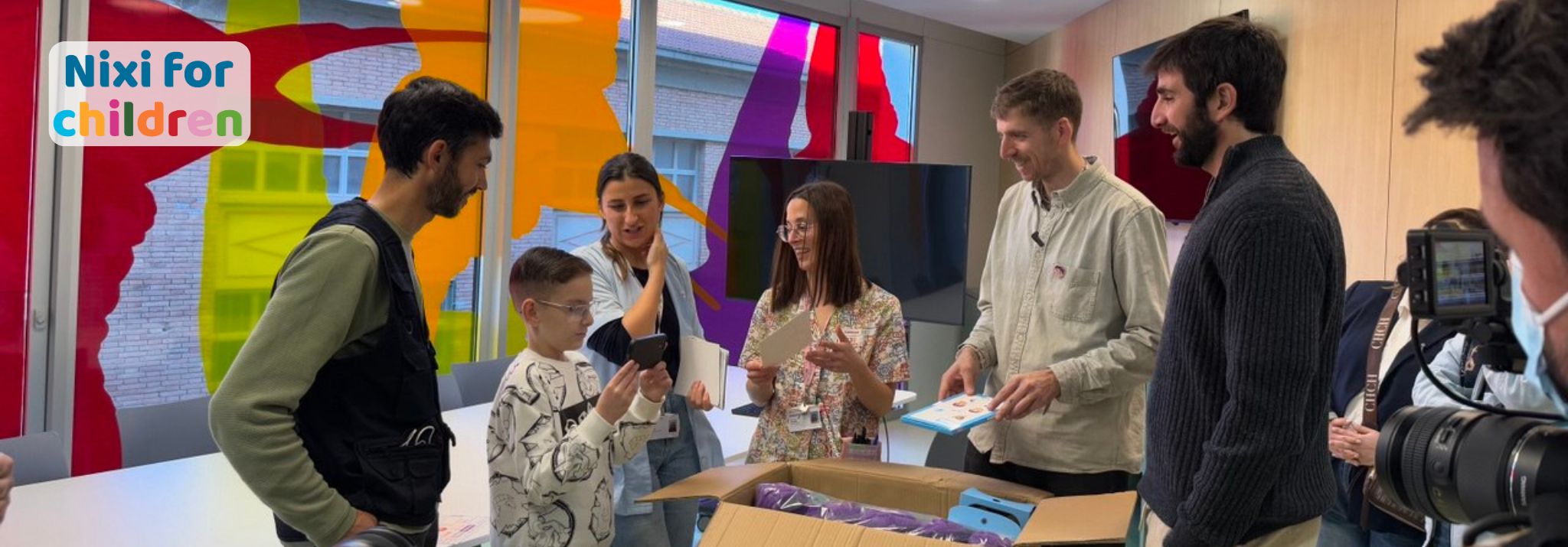 First virtual reality experience to reduce anxiety in children undergoing chemotherapy