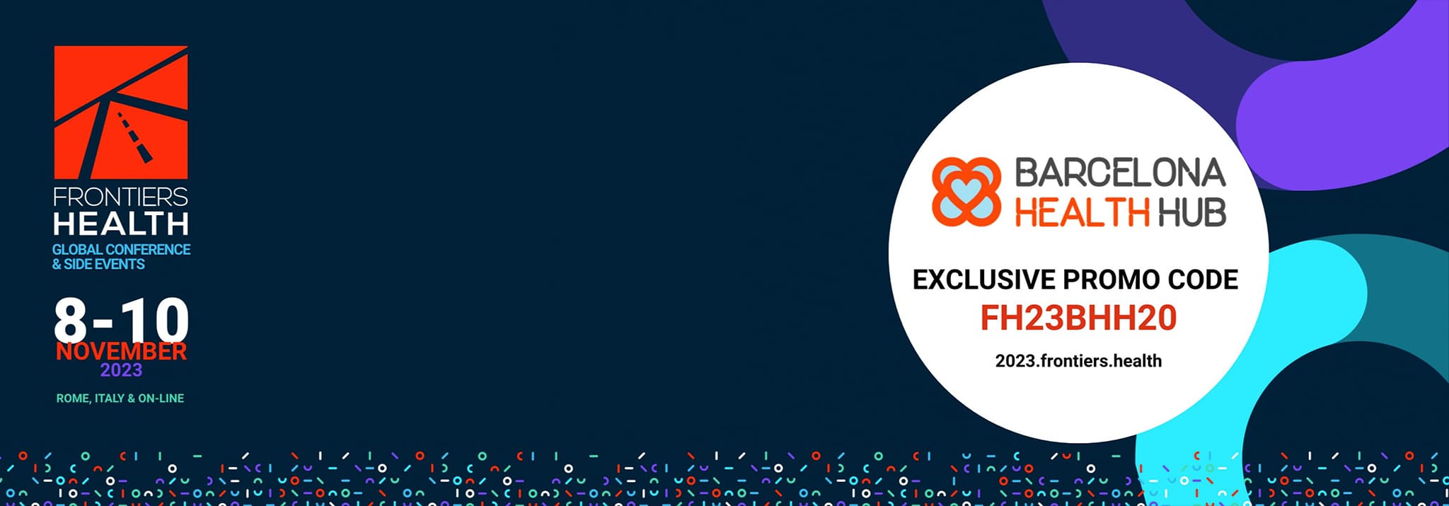 Don't miss Frontiers Health 2023 - #BHHMembersInitiatives