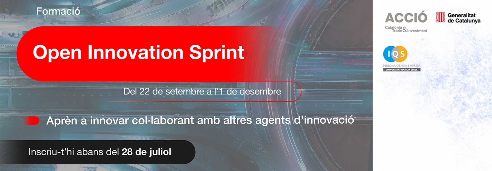 Sign up for the Open Innovation Sprint by ACCIÓ - #BHHMembersInitiatives