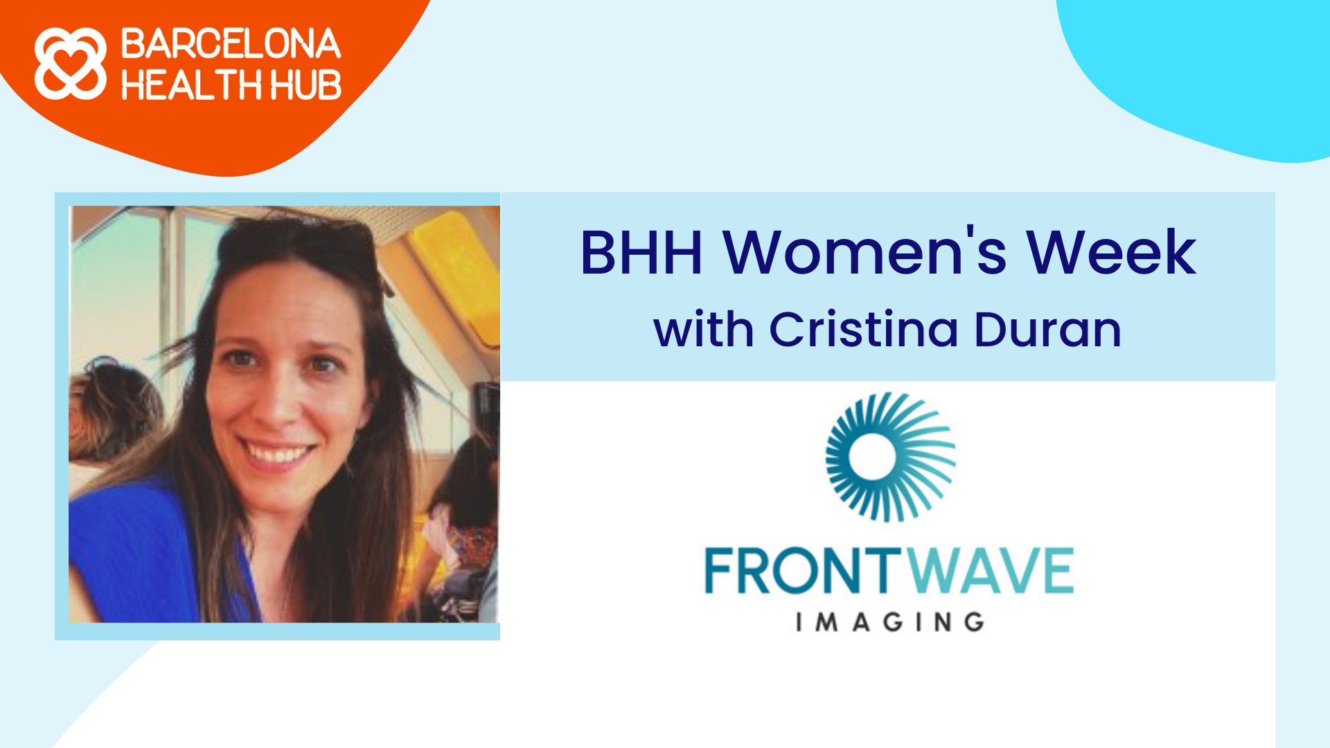 Barcelona Health Hub's Women's Week - FrontWave