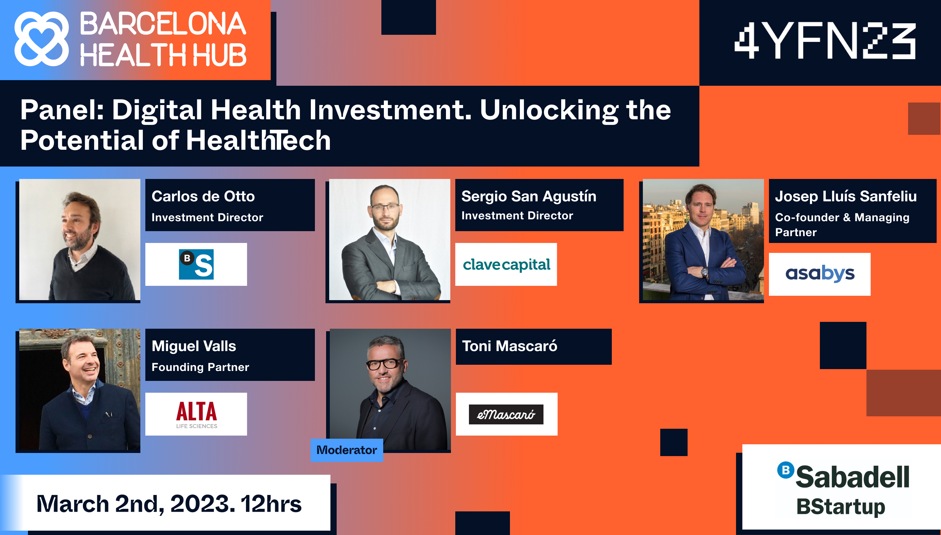 4YFN – Come to the #BHHPanel about 