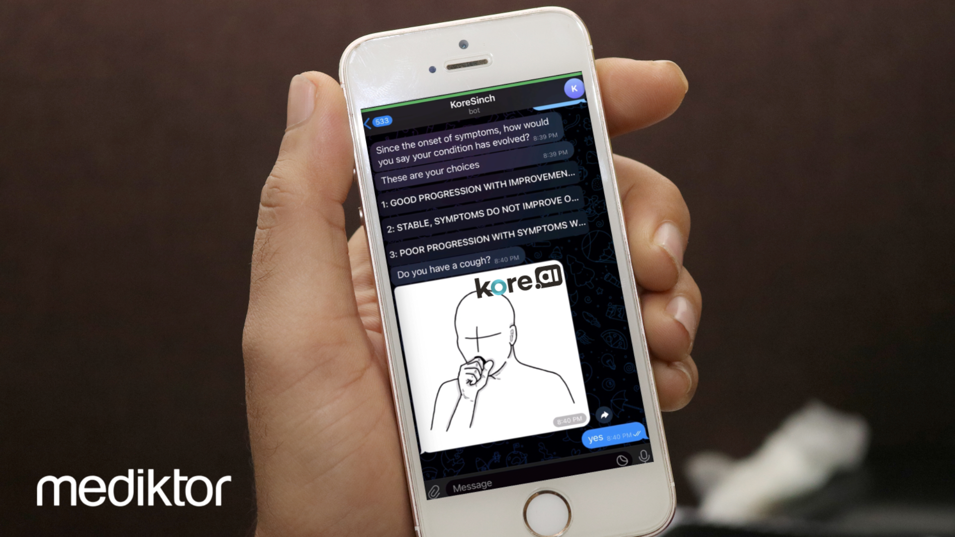 Mediktor partners with Kore.ai