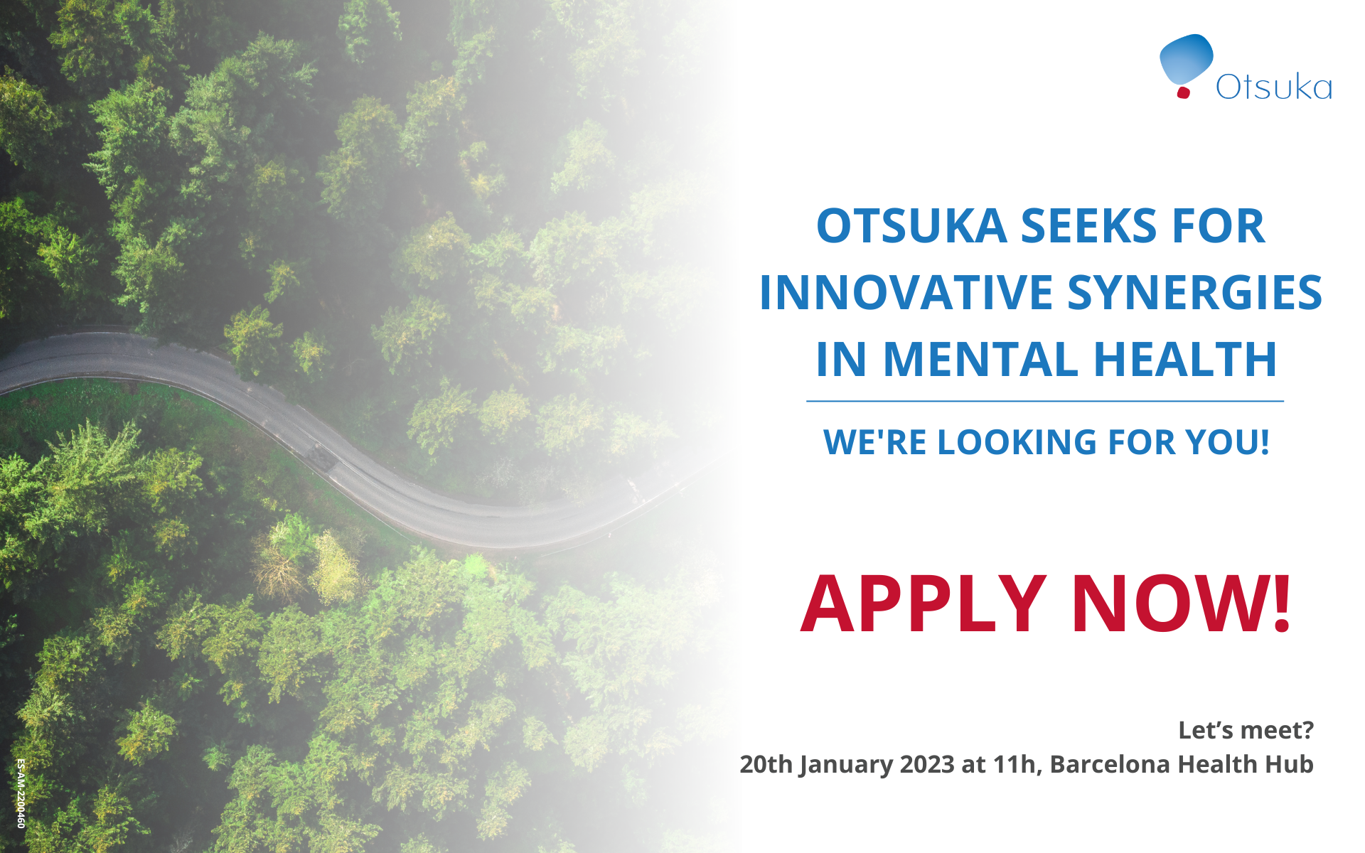 Meet Otsuka at the BHH Headquarters on January 20th!