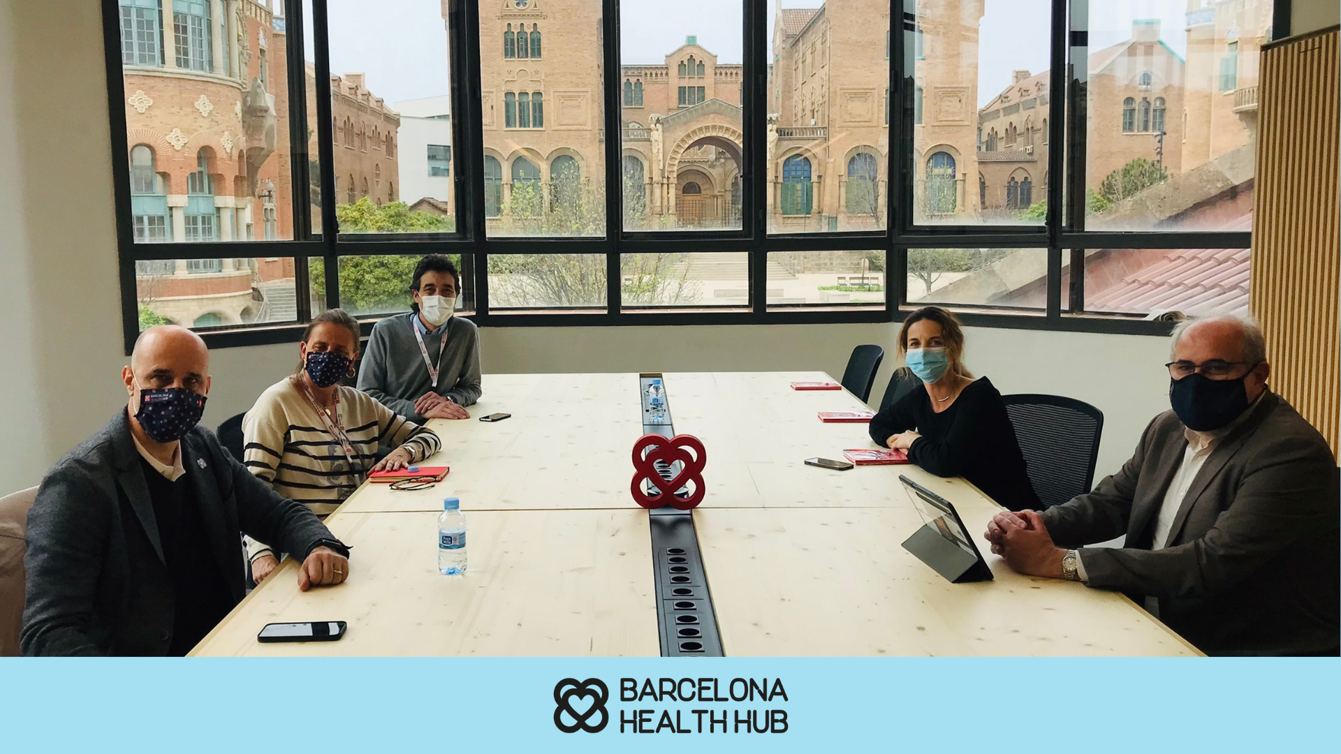Joana Barbany, General Director of the Digital Society of the Generalitat de Catalunya, payed a visit to the BHH Headquarters