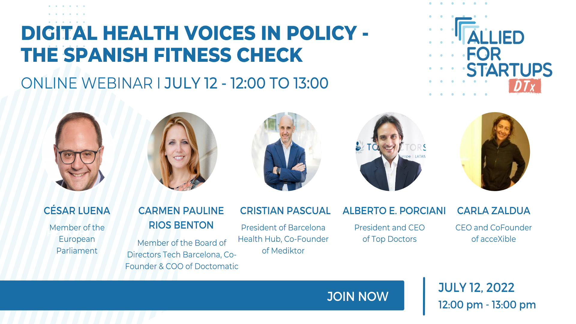 Digital Health Voices in Policy: The Spanish Fitness Check - #BHHMembersInitiatives