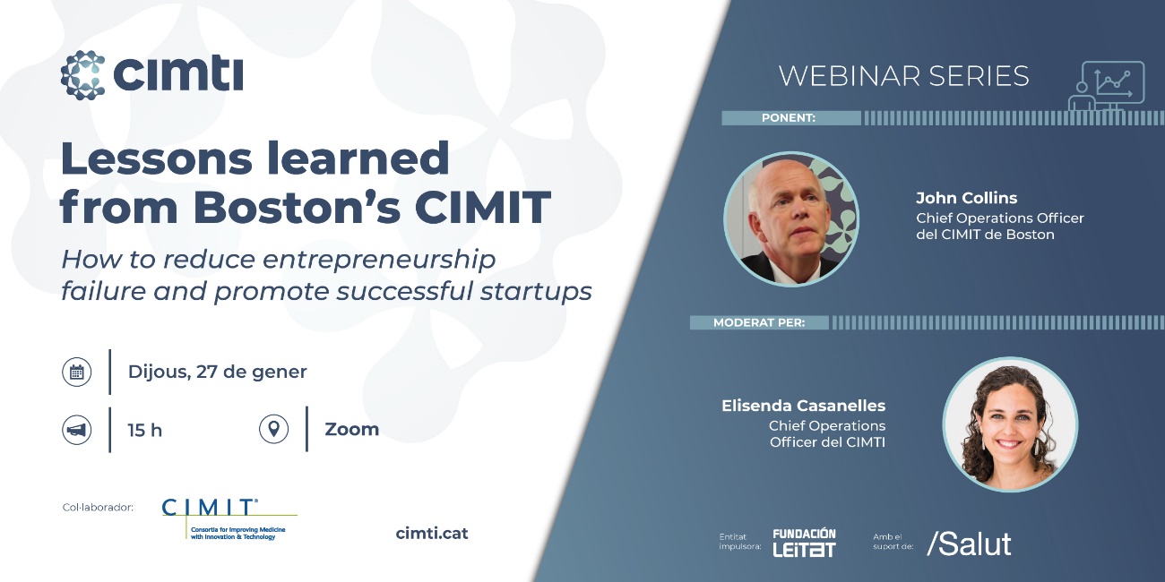 Don't miss CIMTI's webinar about 